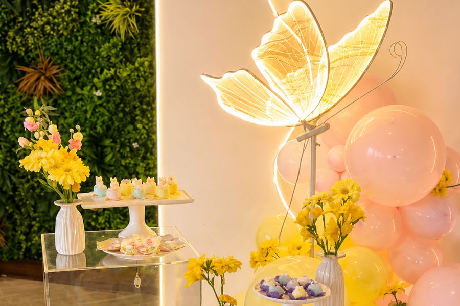 Decoração com balões