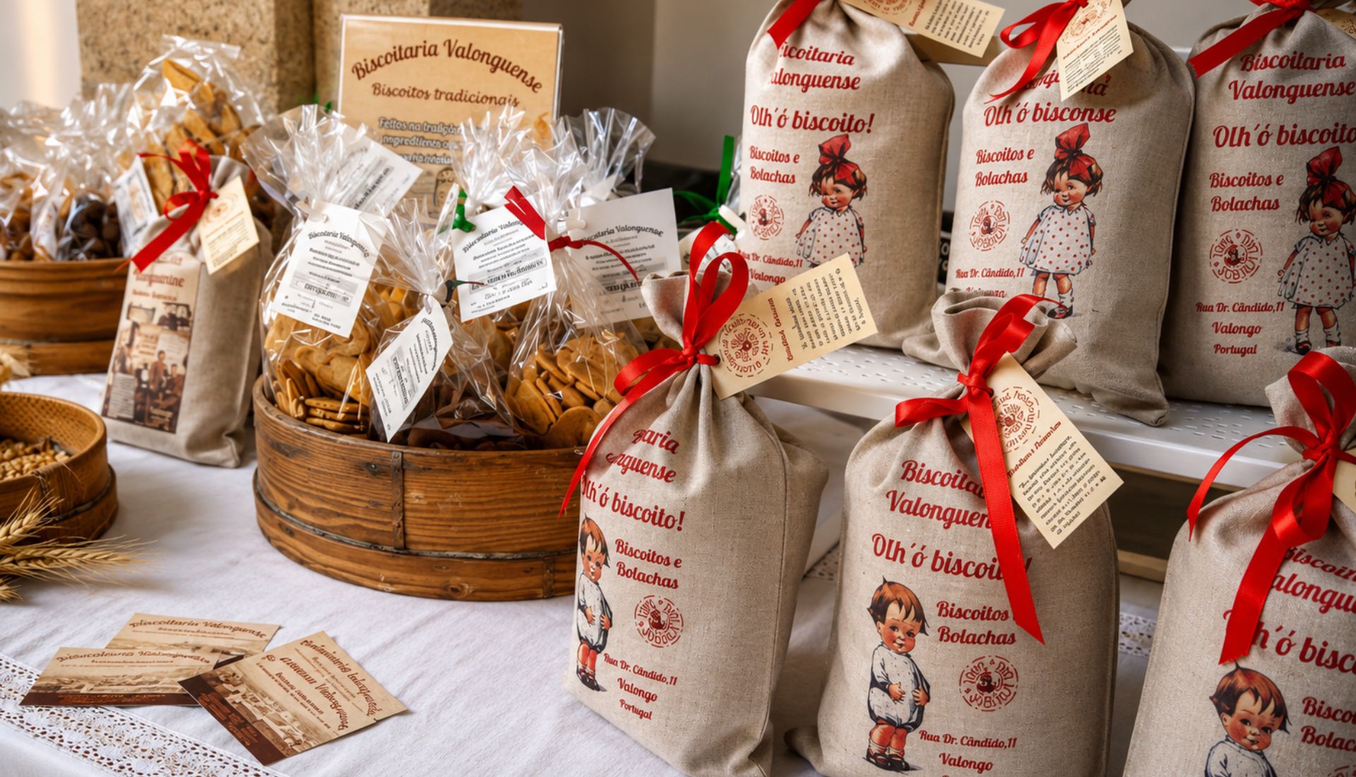 Biscoitos tradicionais portugueses