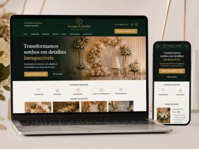 Exemplo para decoração de eventos